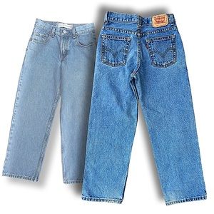 Levi’s 550 Relaxed Fit Jean W 25 1/2 x L 25 /12 Patch Vintage